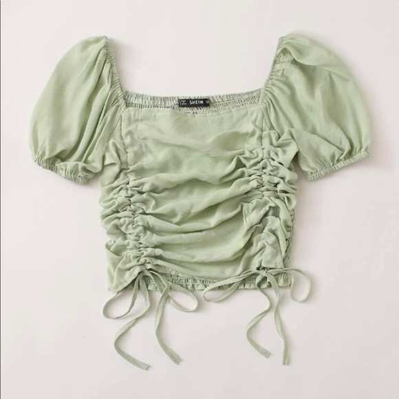 SHEIN | Tops | Sage Green Top | Poshmark